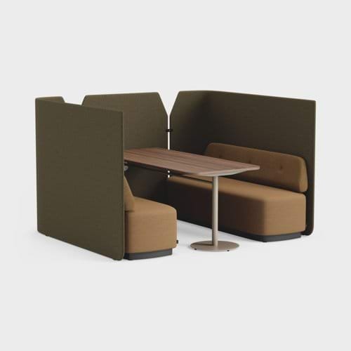 Cubicles & booths furniture concept